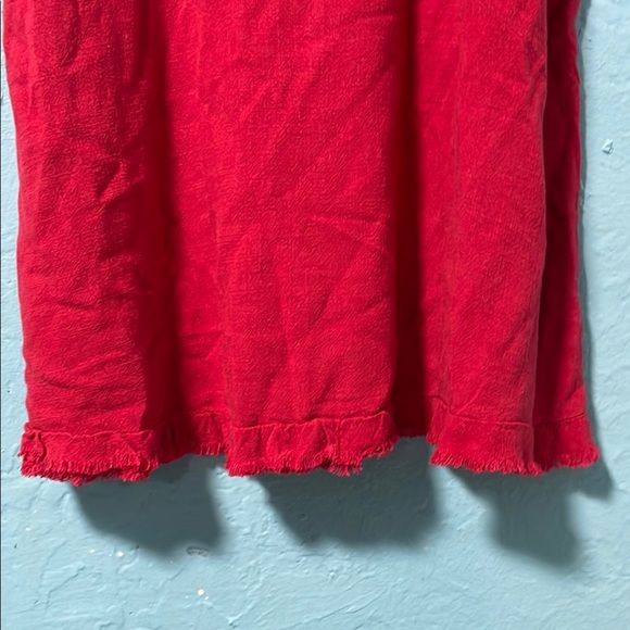 Umgee jester red tank top size M - Picture 2 of 5